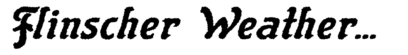 Flinscher Weathered Bold Italic